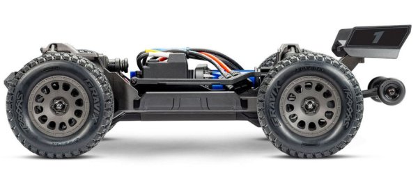 TRX108076-1-BLUE MINI-XRT 3S-Power 4x4 blau 1/16 Monster-Truck RTR